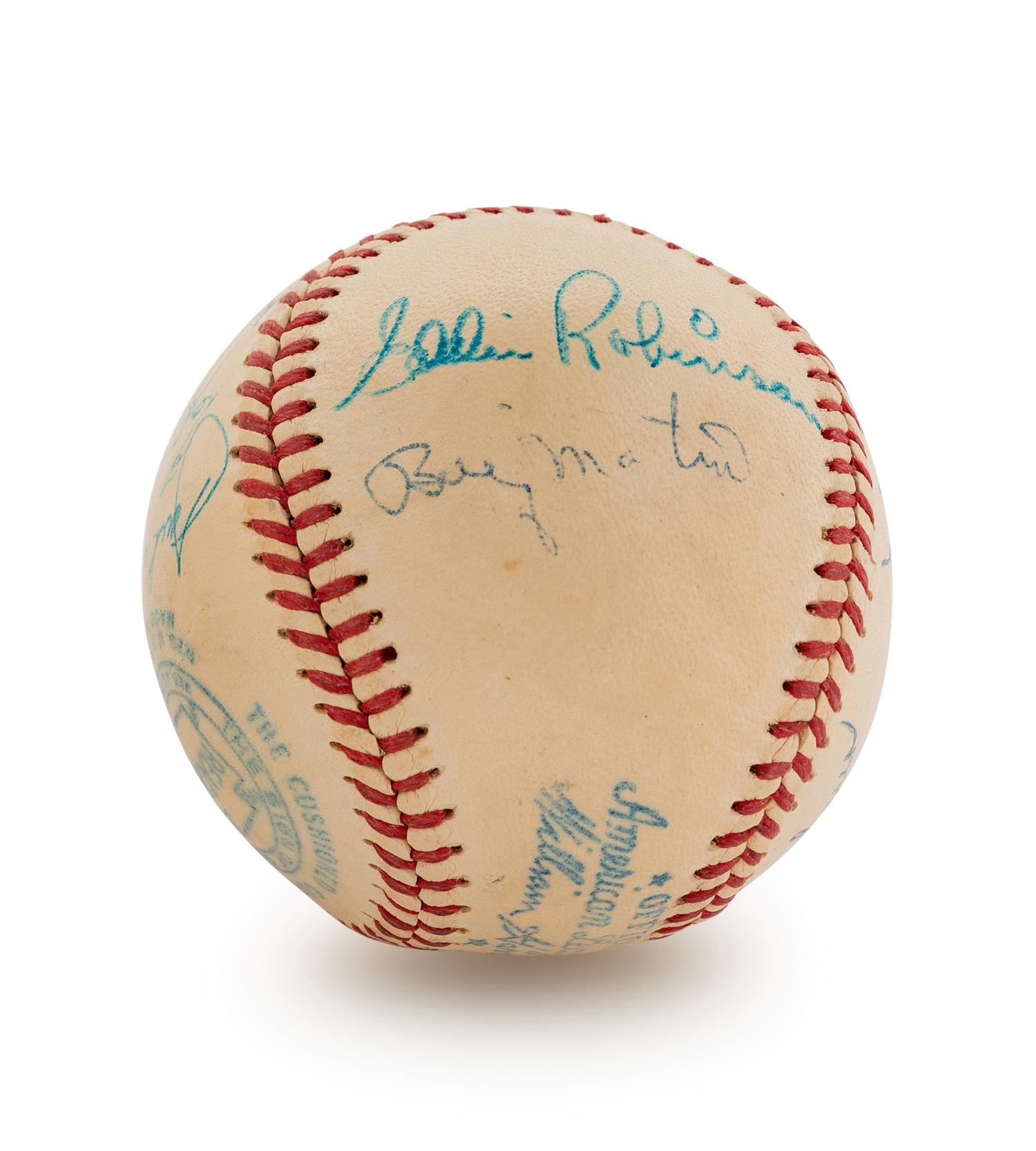 A 1952 American League All-Stars Signed Autograph Baseball (BAS Beckett Authentication Services Certified)