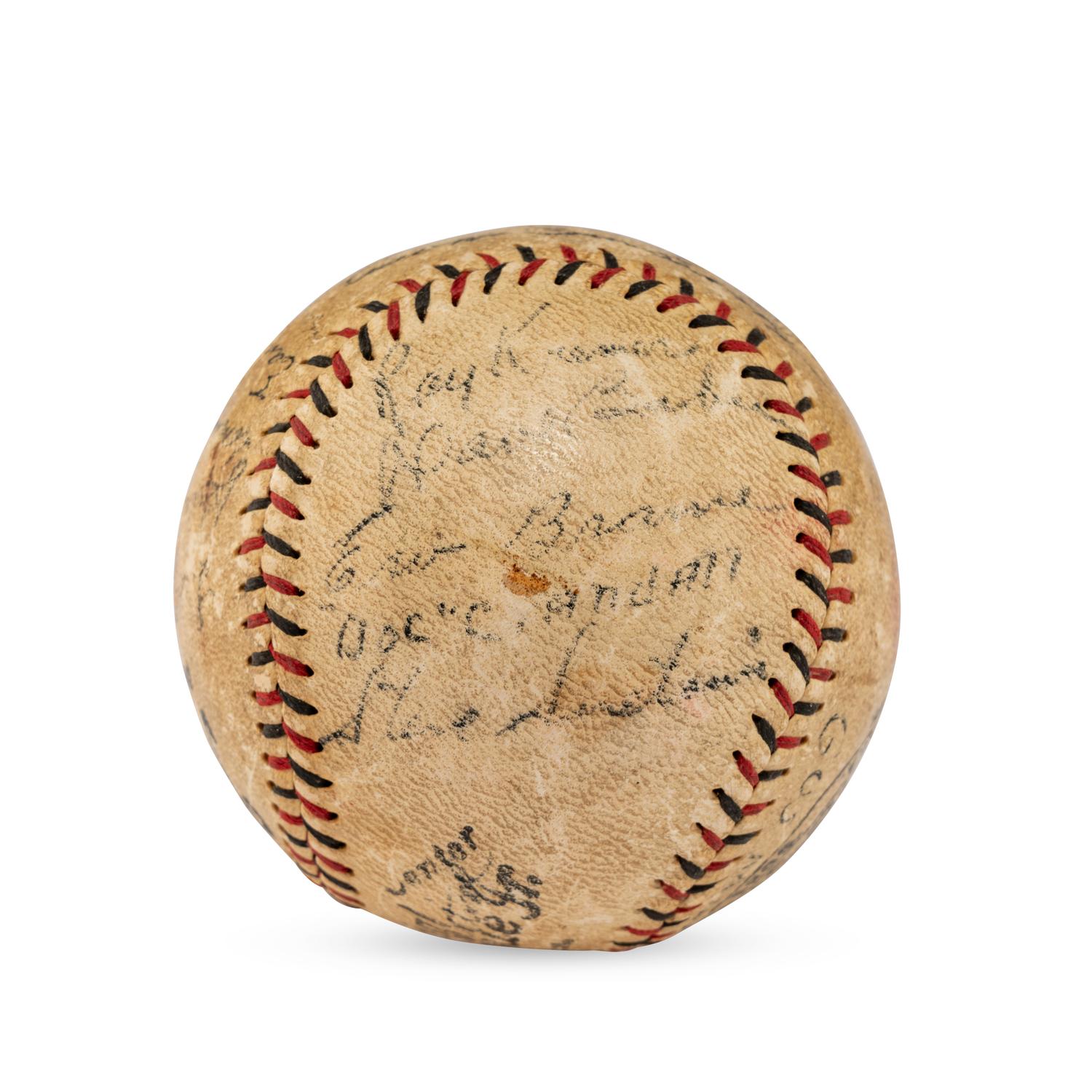 A 1932 Pittsburgh Pirates Team Signed Autograph Baseball