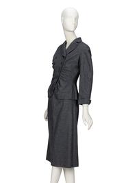 Jean Dessès, Grey Wool Skirt Suit