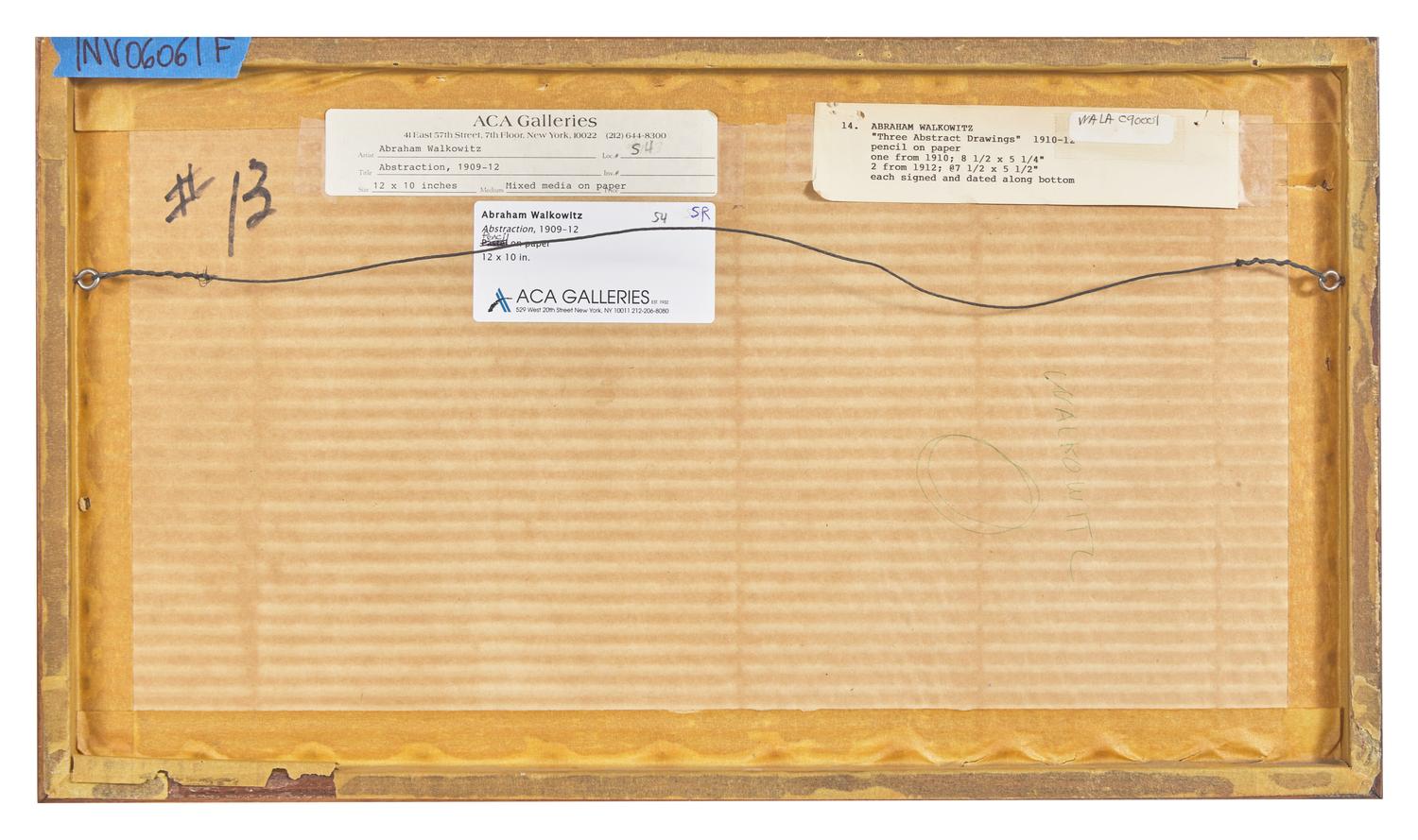Two Sets of Three Works: Abstraction , 1906-1912 (2)
