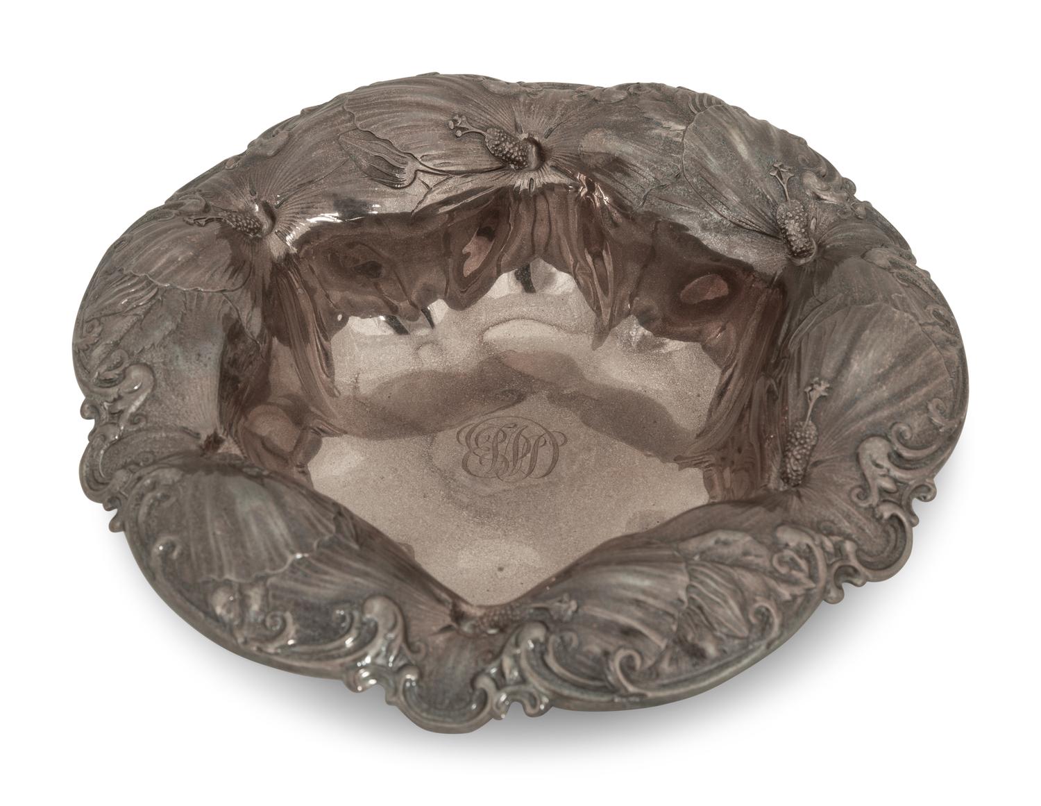 An American Art Nouveau Silver Bowl