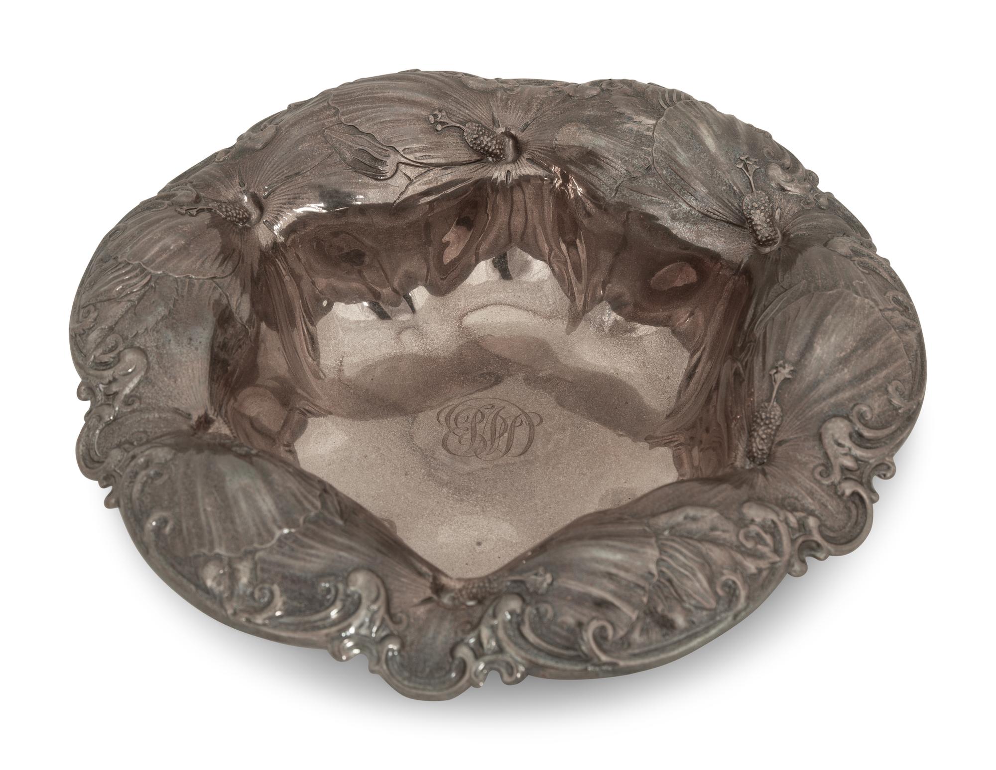 An American Art Nouveau Silver Bowl