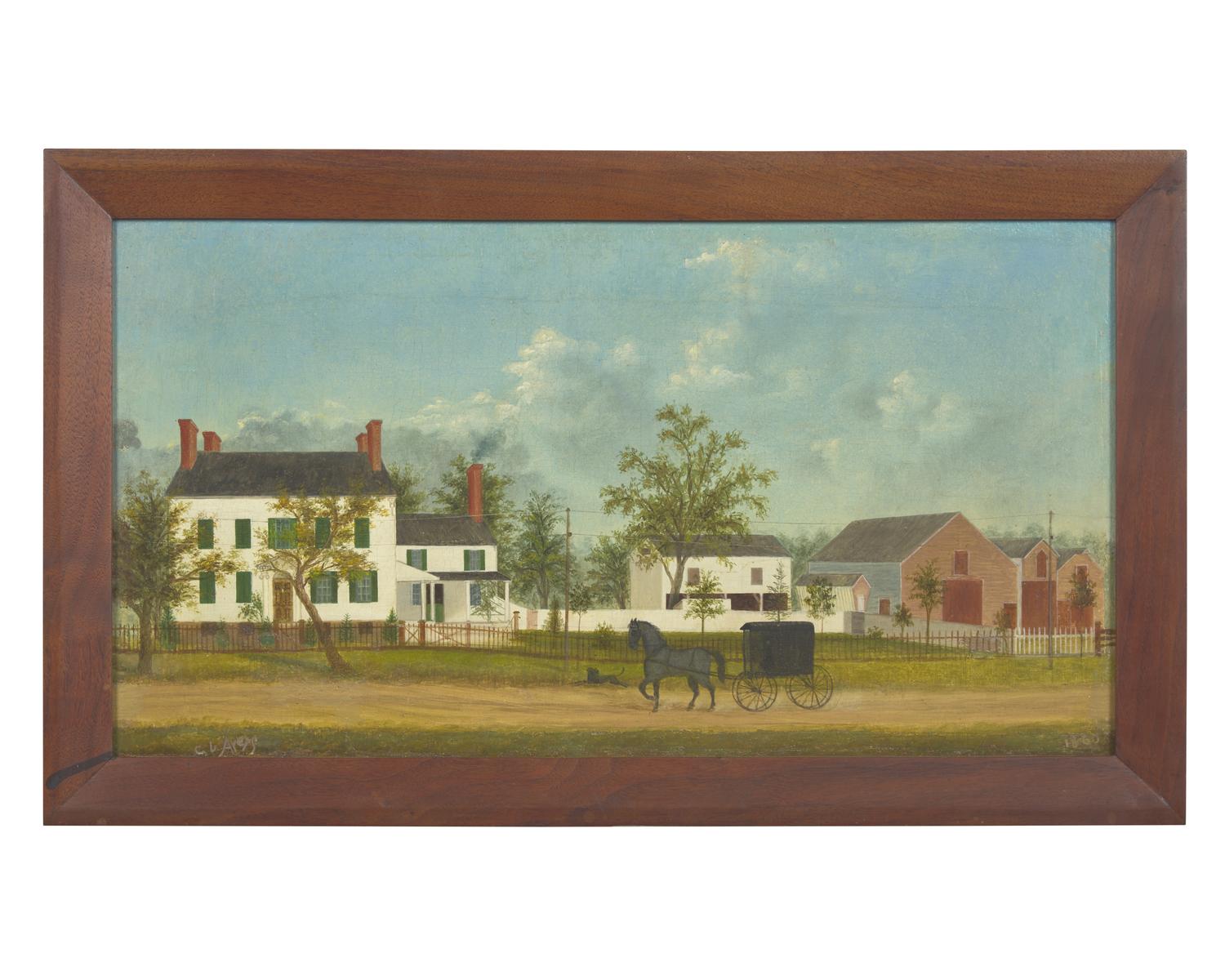 American School 19th Century, Farmscape