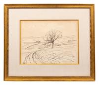 A Work on Paper, Paysage d'Hiver Provence