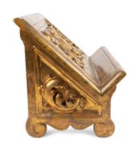 An Italian Carved Giltwood Bookstand