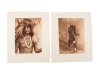 CURTIS, Edward S. (1868-1952). Complete Portfolio XVI of 36 photogravures from The North American Indian .