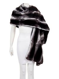J. Mendel Natural Chinchilla Stole