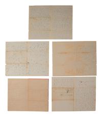 [CIVIL WAR]. Archive of letters associated with Private Nicholas Belveal, Co. F, 33rd Iowa Infantry.