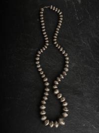 Graduated and Stamped Navajo Pearls