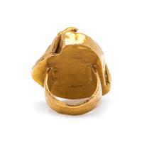 EILEEN COYNE, HIGH KARAT GOLD AND CORAL RING
