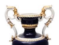 A Large Meissen Porcelain Vase