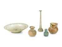 Five Roman and Islamic Glass Vessels