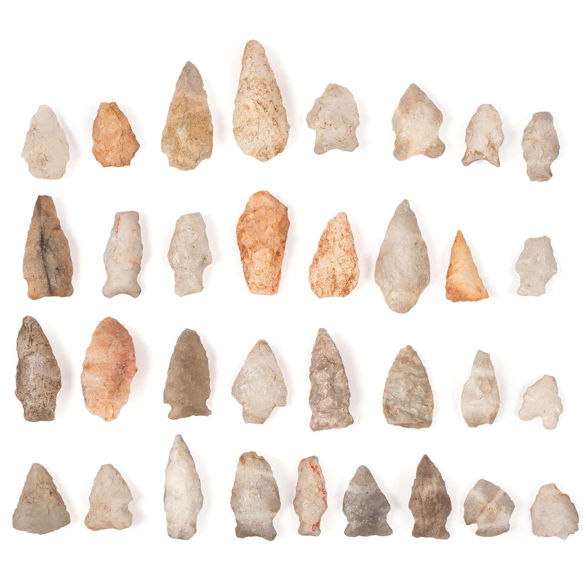 Group of Quartz Points