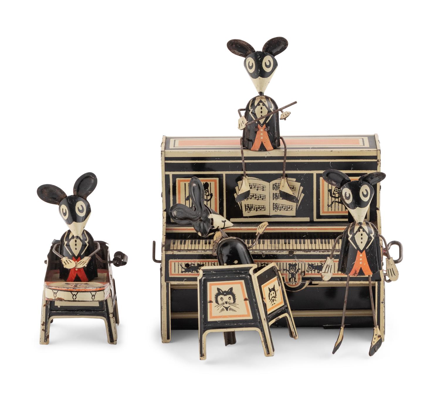 A Marx Merry Makers Mouse Band Toy