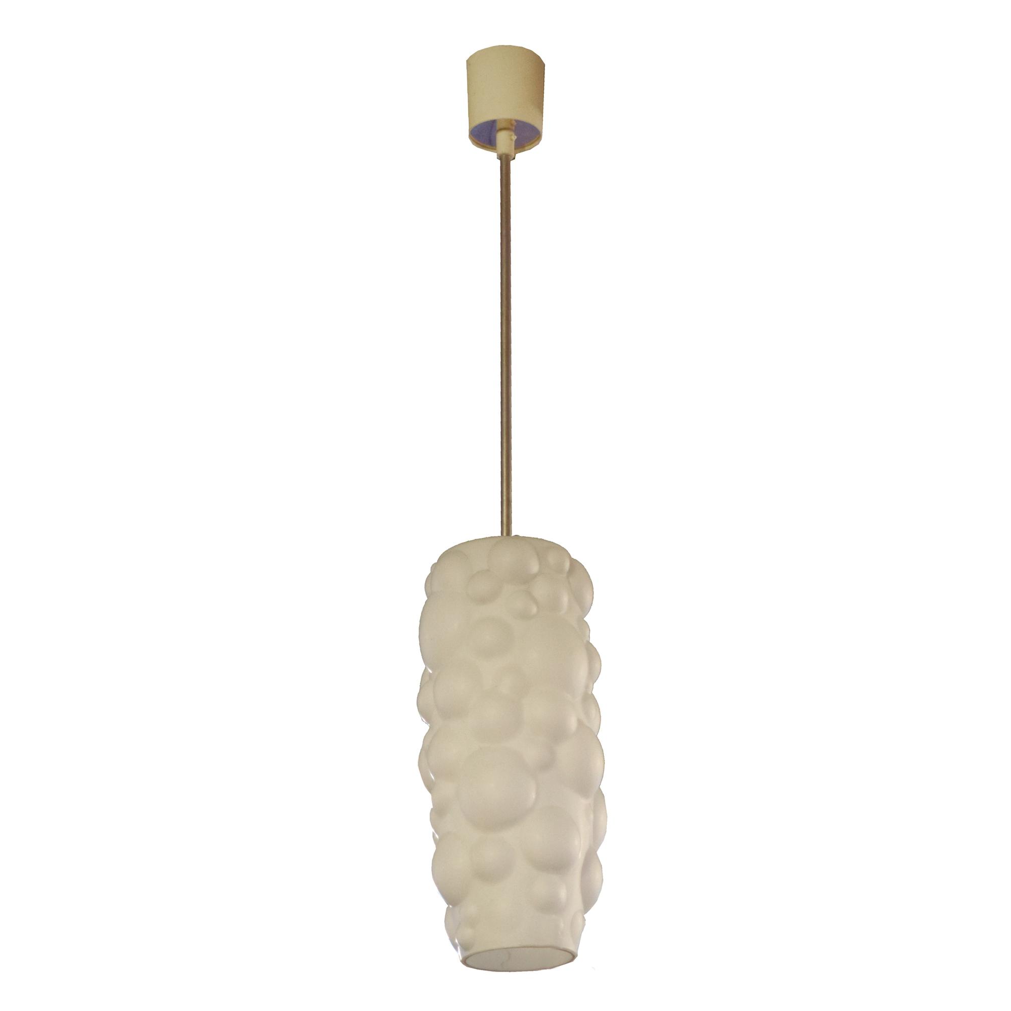 A Pair of Mid-Century Light Fixtures 7" W x 7" D x 34" H — Czech Republic, Mid-20th Century