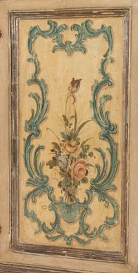 An Italian Painted Console Cabinet