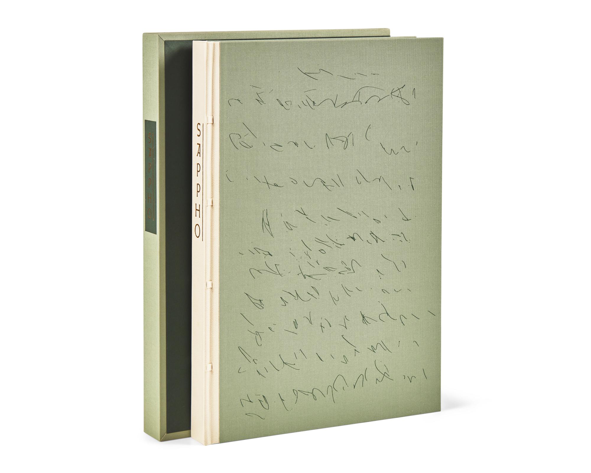 [Arion Press] [Mehretu, Julie] Poetry of Sappho
