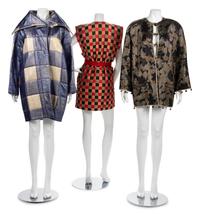 Three Geoffrey Beene Coats, Fall 1985