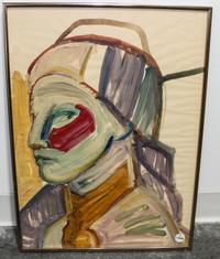 D. Rose, (20th century), Figure in Profile