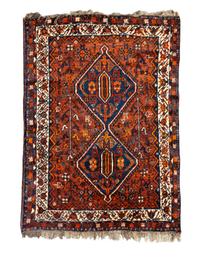 Two Afshar Wool Rugs