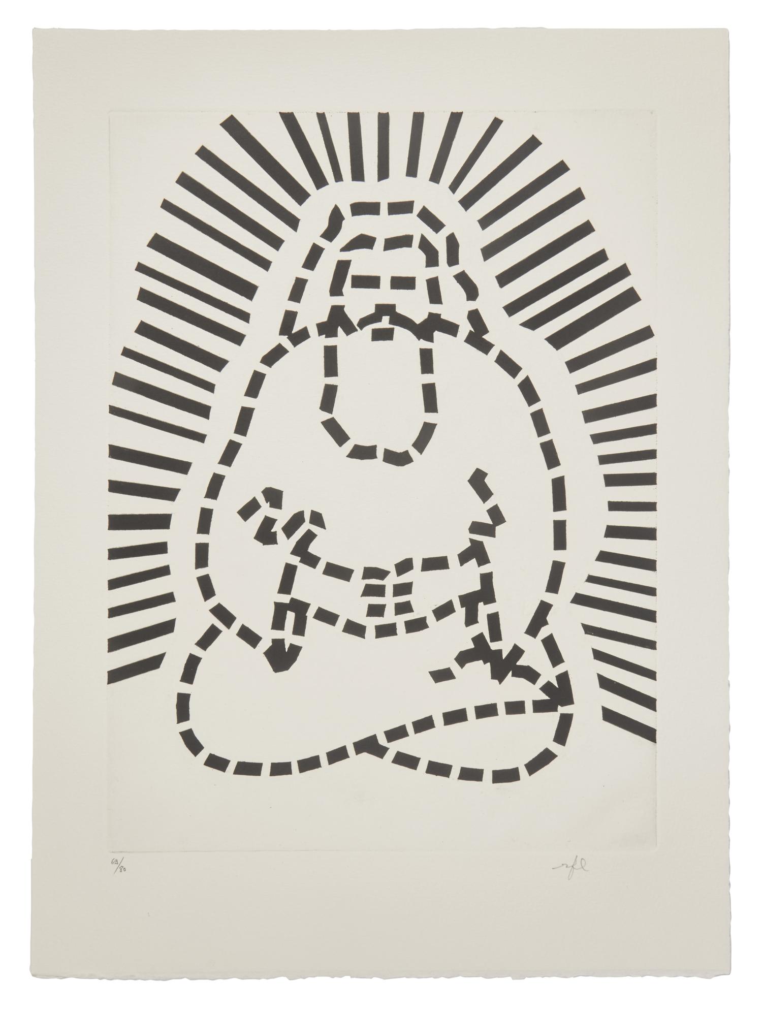 La Nouvelle Chute de l'Amérique (the complete portfolio of ten with text by Allen Ginsberg and portfolio case), 1992