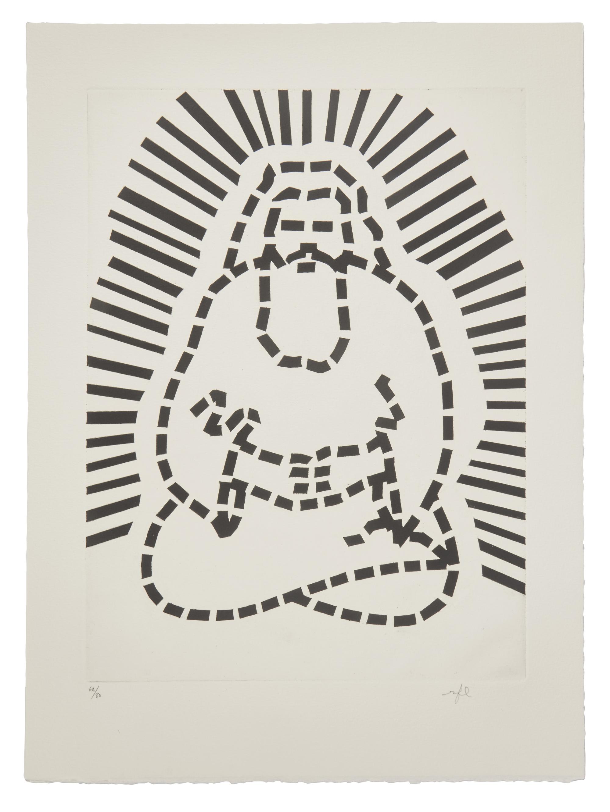 La Nouvelle Chute de l'Amérique (the complete portfolio of ten with text by Allen Ginsberg and portfolio case), 1992