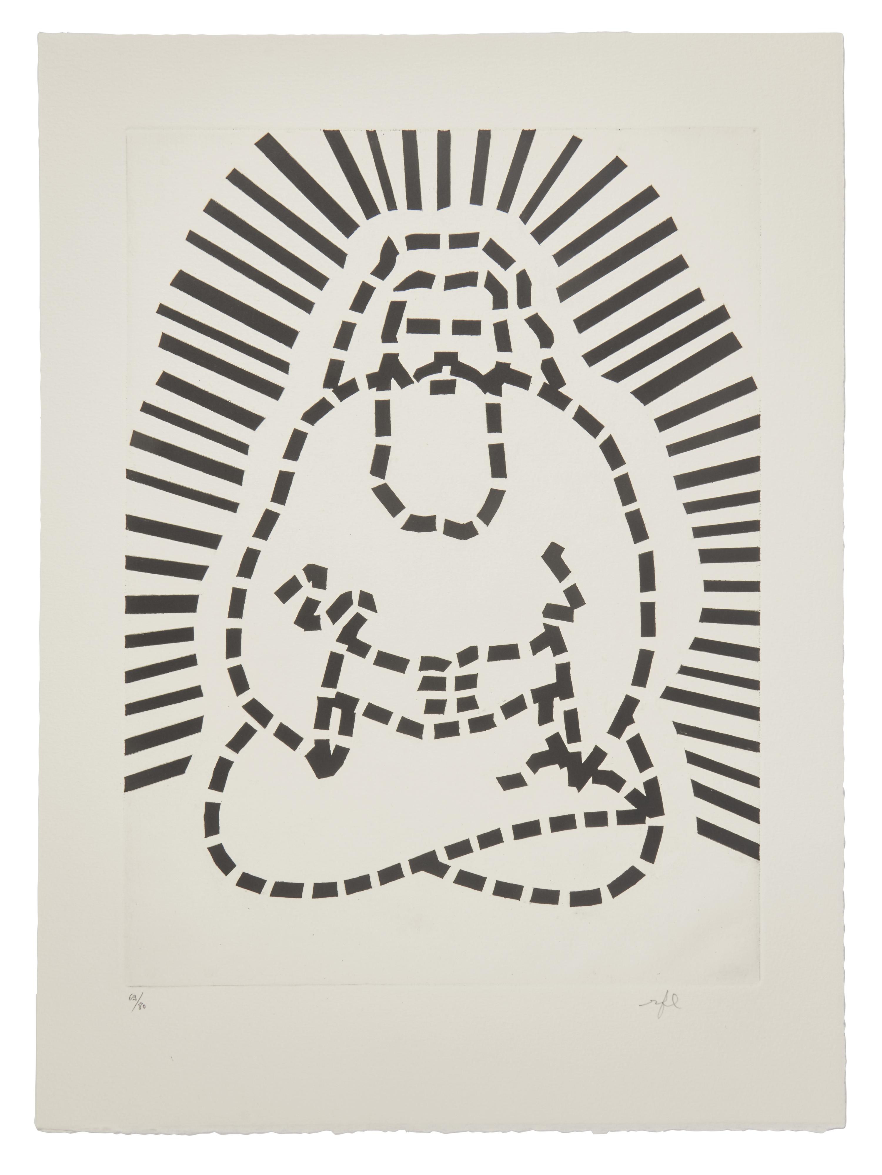La Nouvelle Chute de l'Amérique (the complete portfolio of ten with text by Allen Ginsberg and portfolio case), 1992