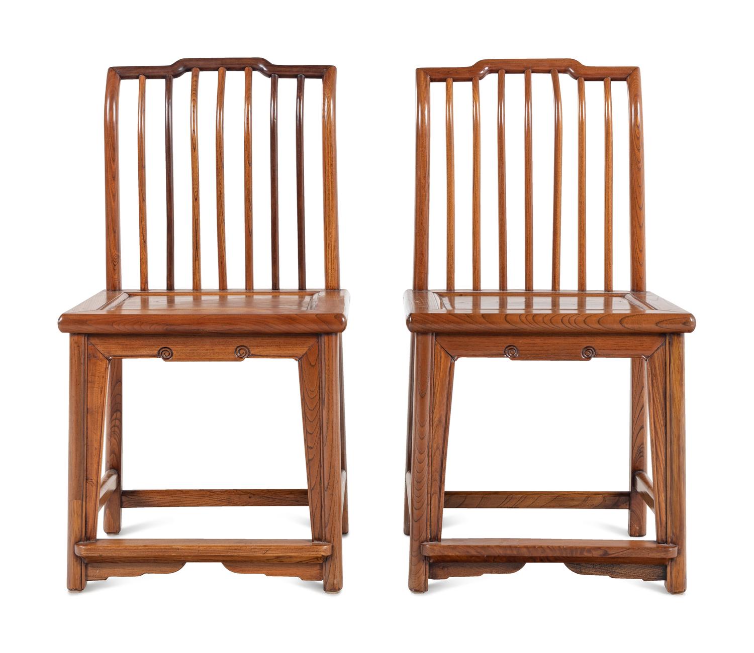 A Pair of Chinese Jumu Chairs