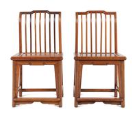 A Pair of Chinese Jumu Chairs
