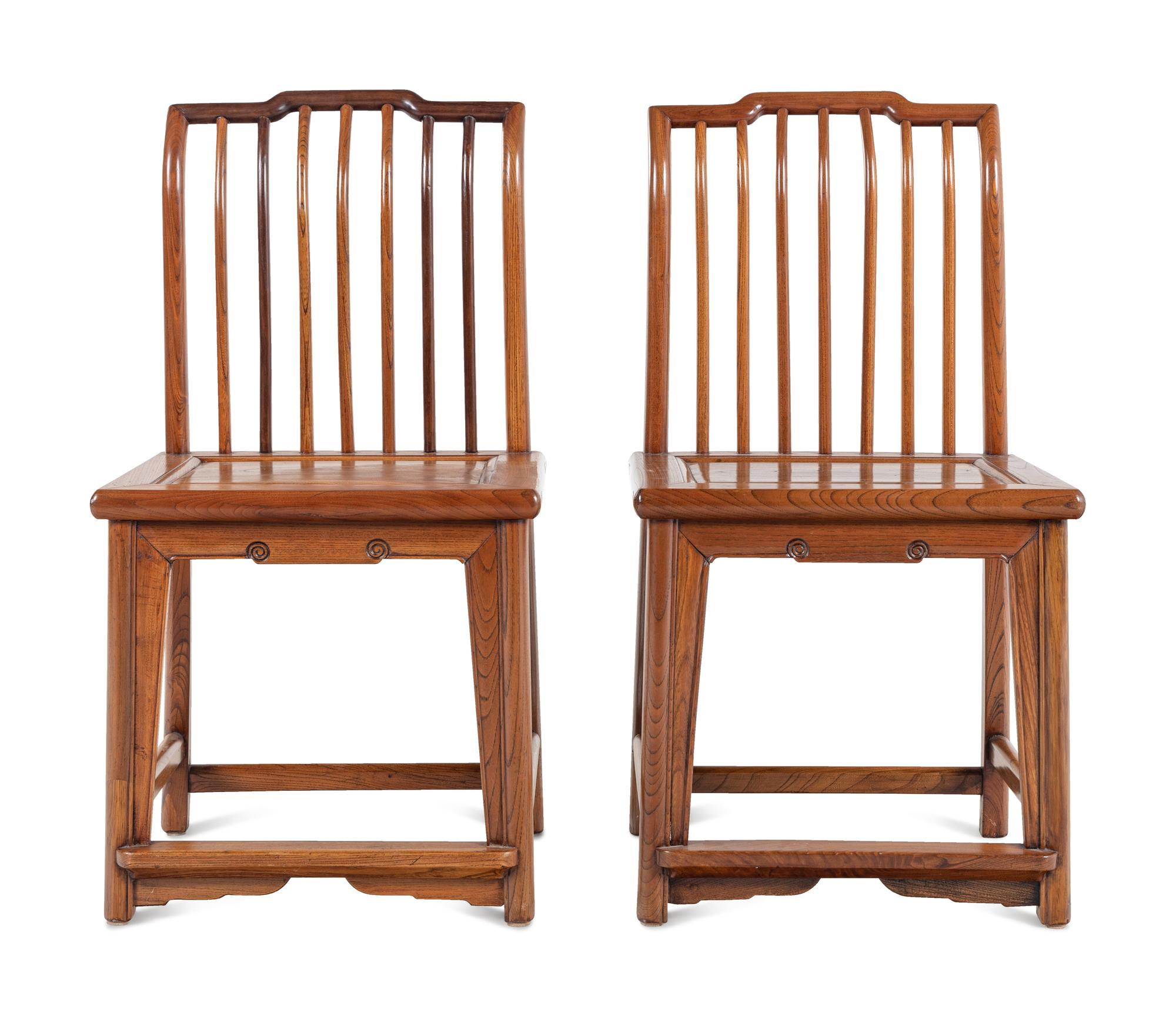 A Pair of Chinese Jumu Chairs
