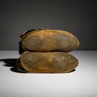 Seneca Quilled Hide Moccasins
