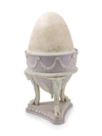 A Wedgwood Jasperware Tripod Potpourri — 19TH CENTURY