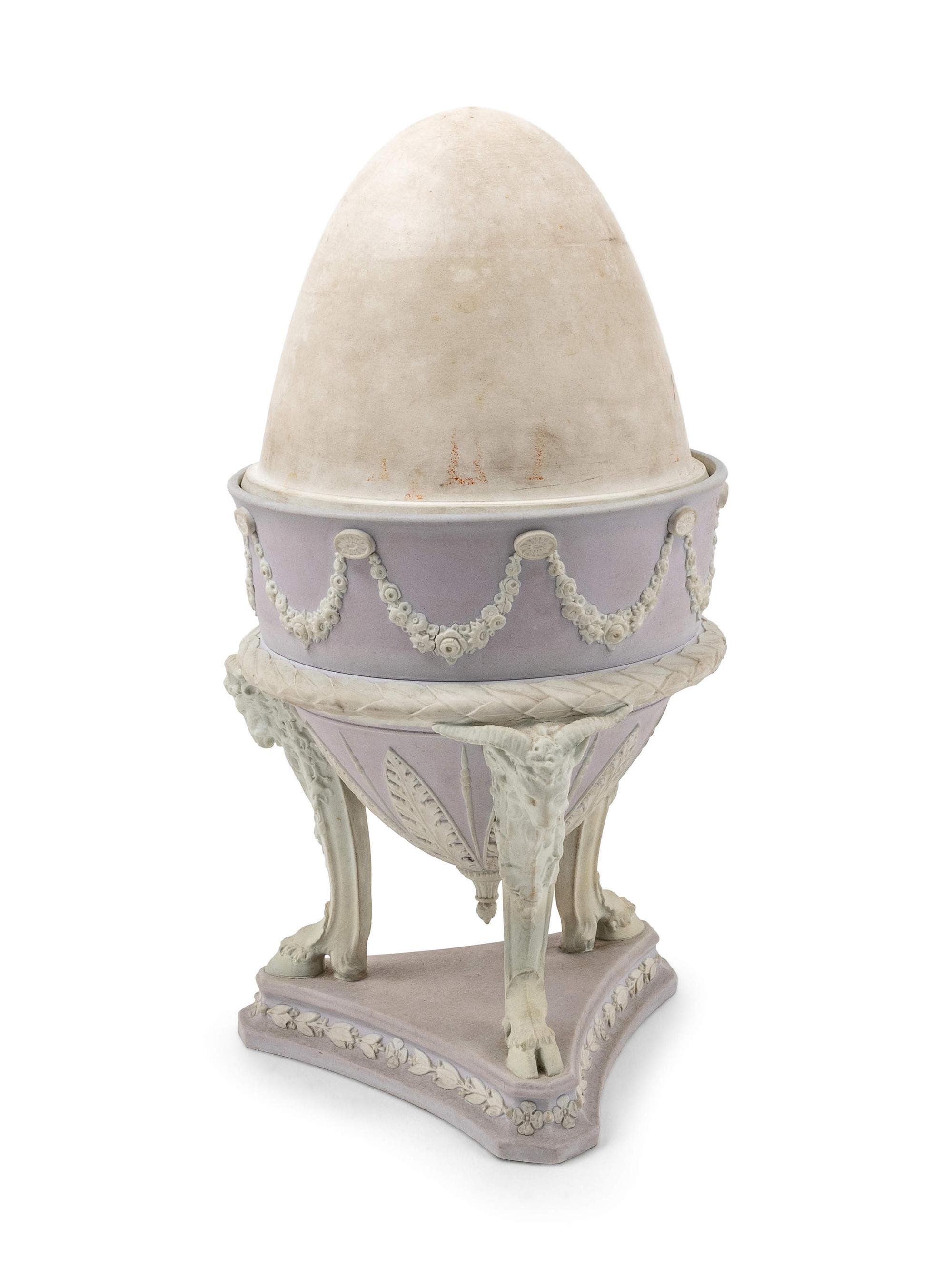 A Wedgwood Jasperware Tripod Potpourri — 19TH CENTURY