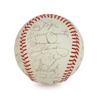A Group 1984 Chicago Cubs Items (Including Team Signed Autograph Baseball)