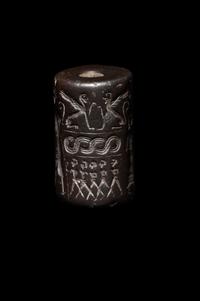 A Northern Mesopotamian Hematite Cylinder Seal