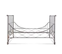 A French Steel Daybed in the Style of Maison Jansen