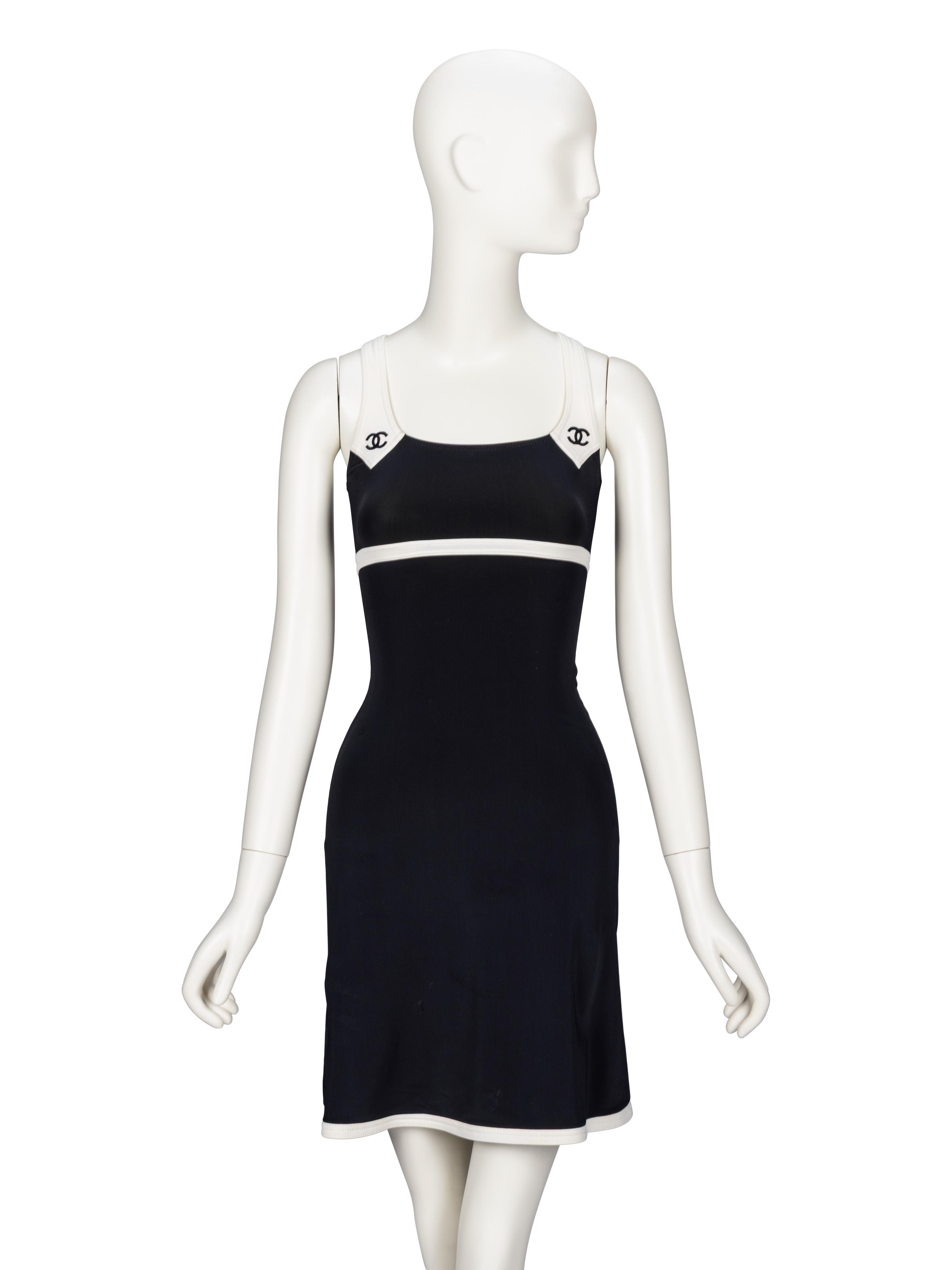 Chanel, Black & White Dress