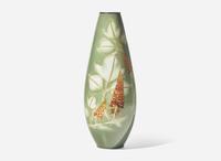 Ando Cloisonné Company, Vase with Pink Andromeda Flowers