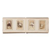 [Early Photography] Three Portrait Albums of European Personalities, Royalty and Other Notables