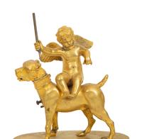 A Group of Four French Diminutive Sculptures