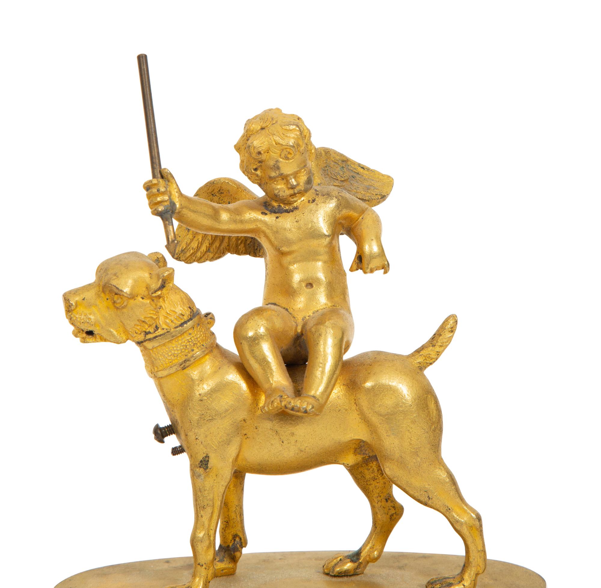 A Group of Four French Diminutive Sculptures