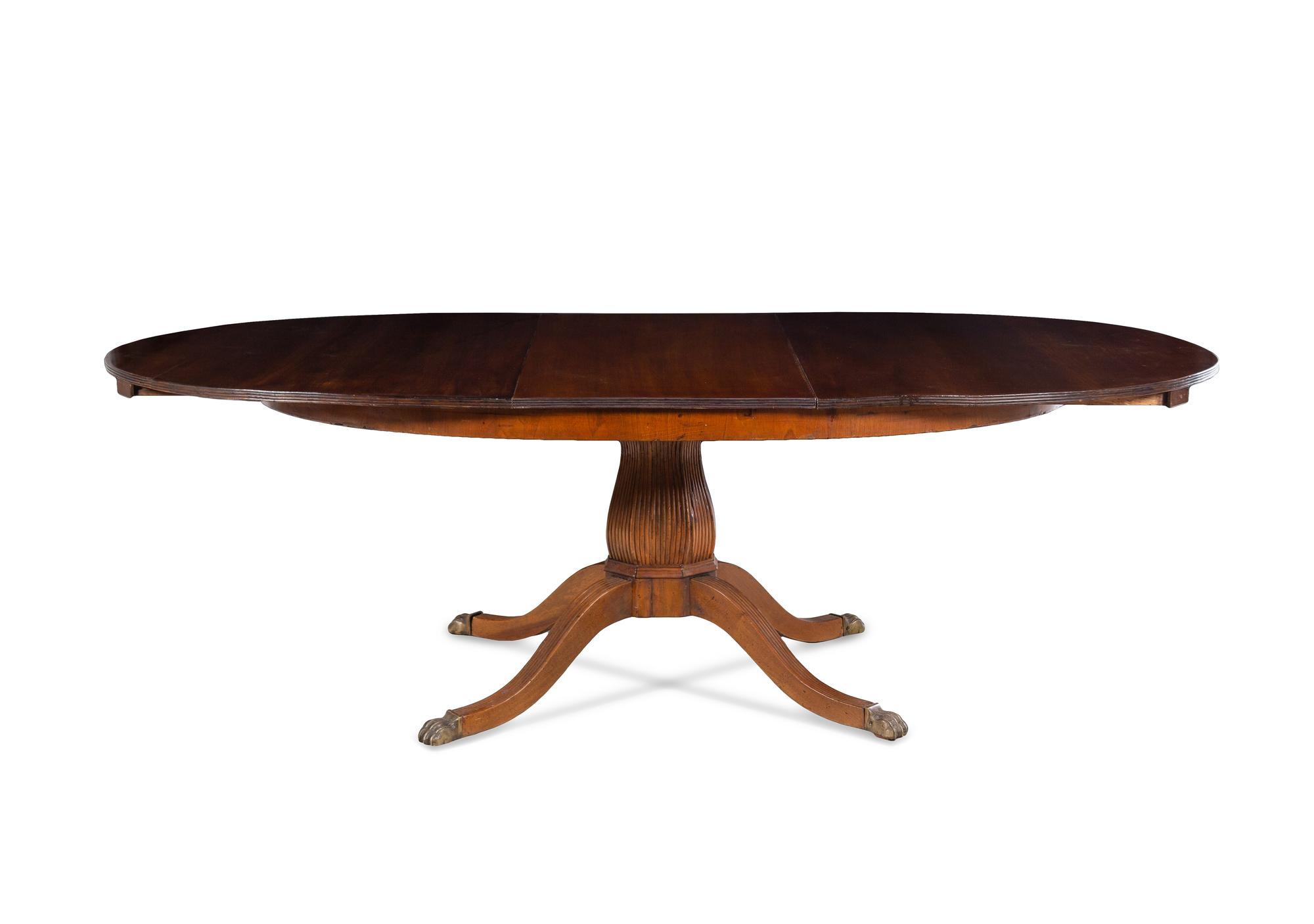 A Regency Style Mahogany Extension Dining Table
