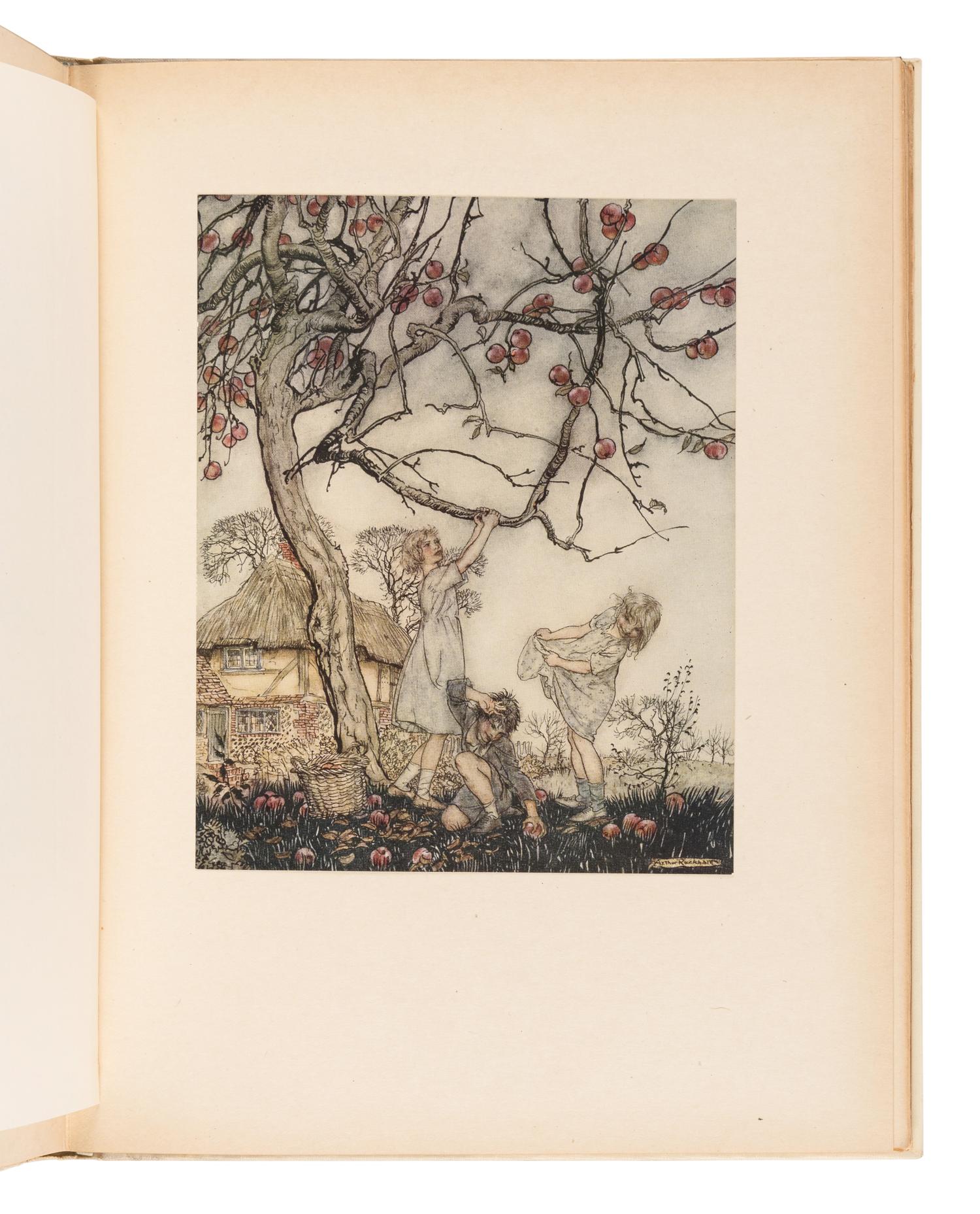 [RACKHAM, Arthur (1867-1939), illustrator.]. PHILLPOTTS, Eden (1862-1960). A Dish of Apples. London and New York: Hodder & Stoughton, 1921.