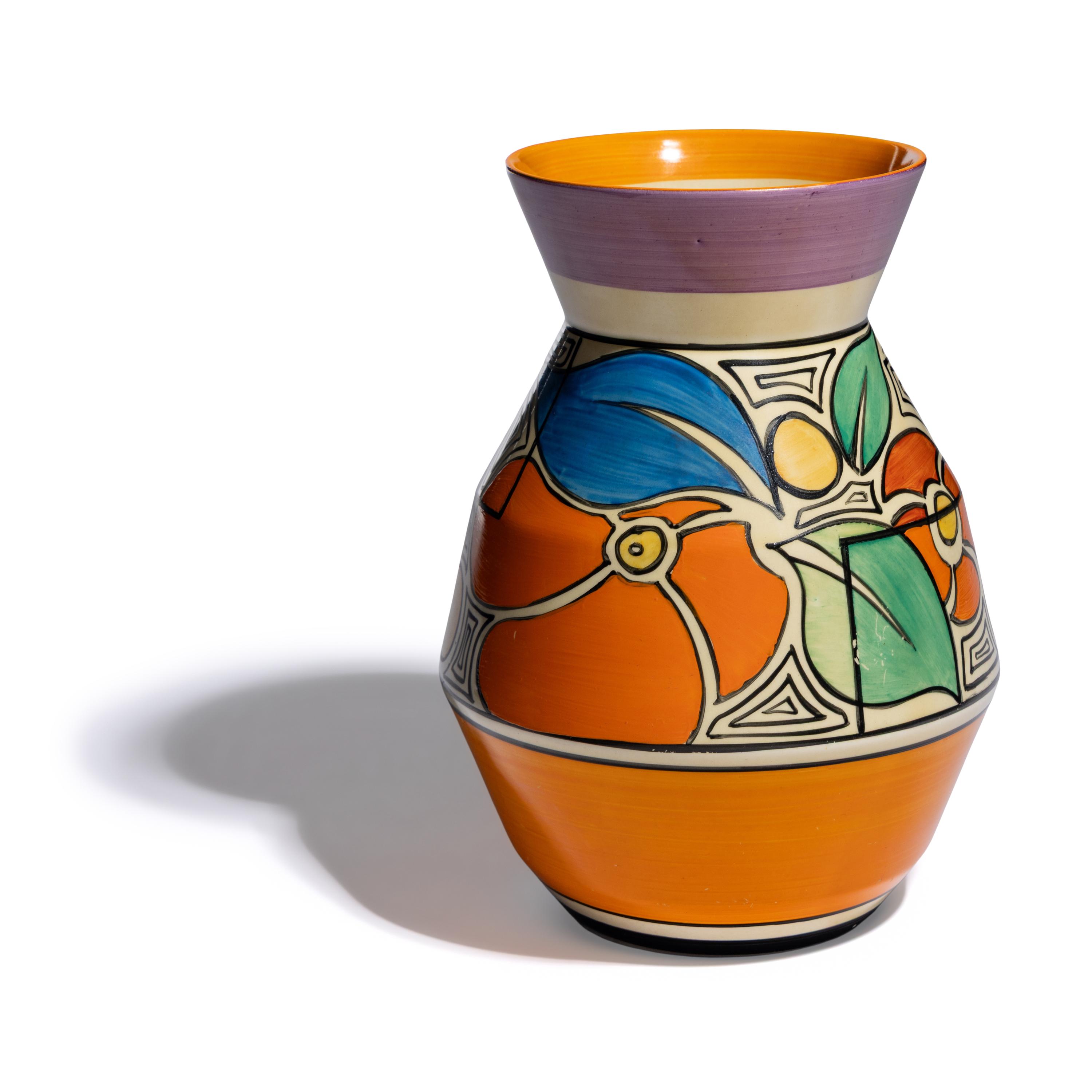 Clarice Cliff (English, 1899-1972) — Propeller Vase, 1931