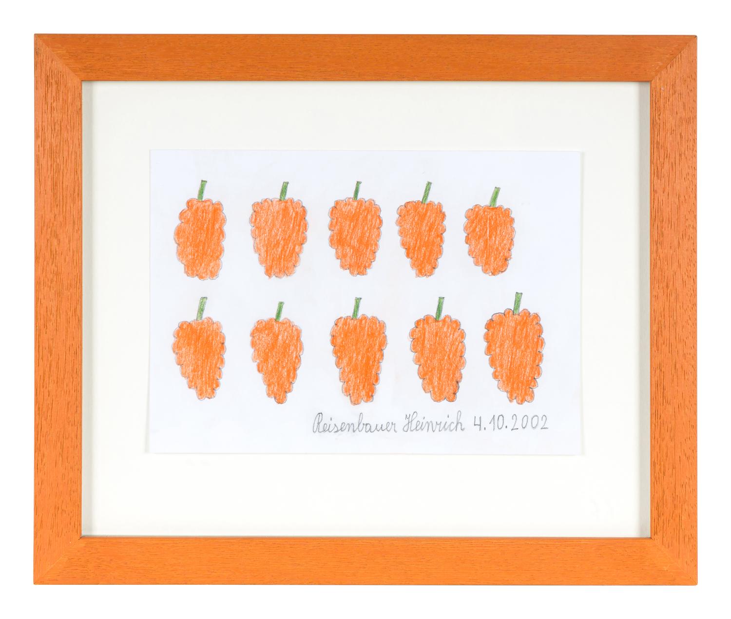 Untitled (Ten Raspberries)