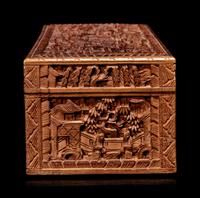 Four Chinese Carved Wood Articles