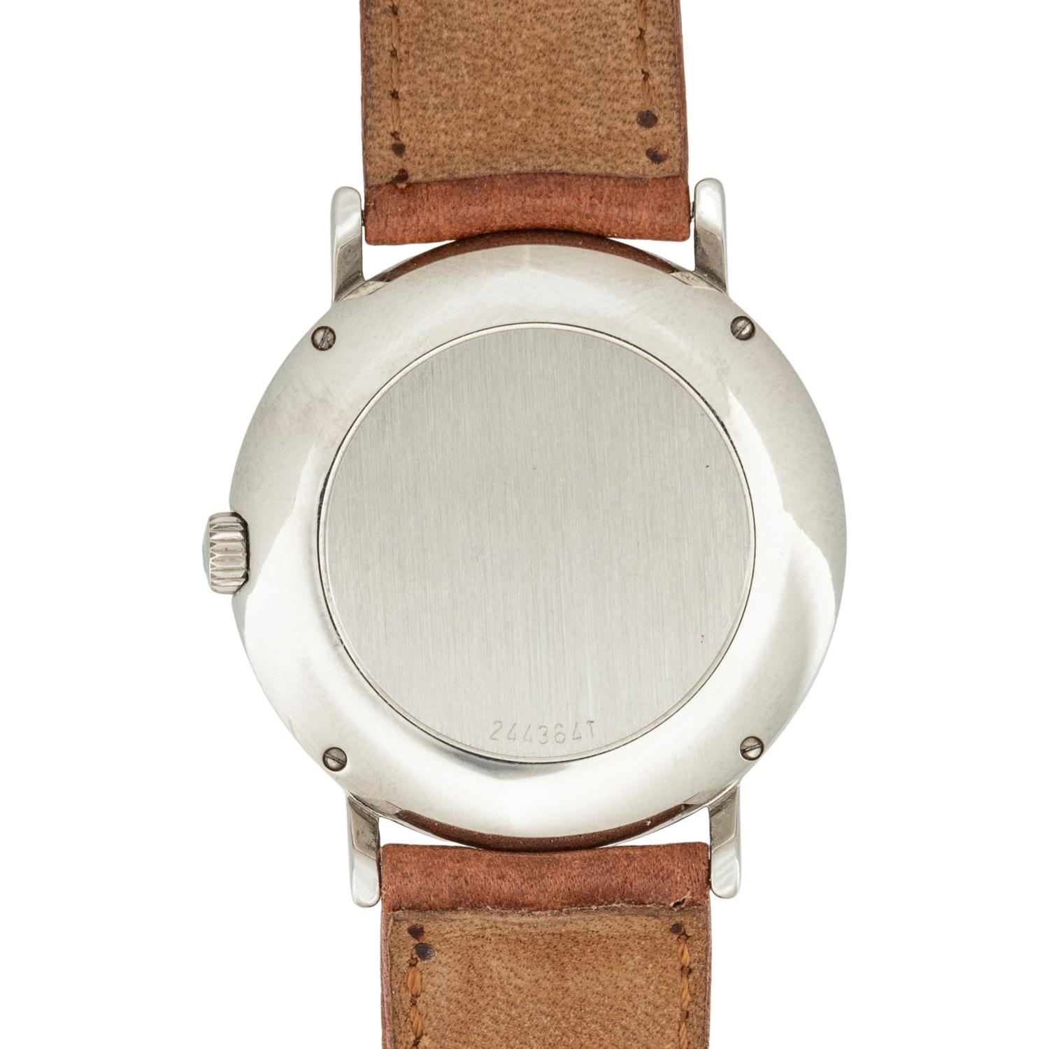 IWC, STAINLESS STEEL WATCH WITH DATE AND IWC BUCKLE
