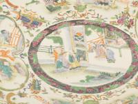 A Chinese Export Famille Rose Porcelain Charger