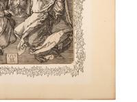 Sudarium Held by Two Angels