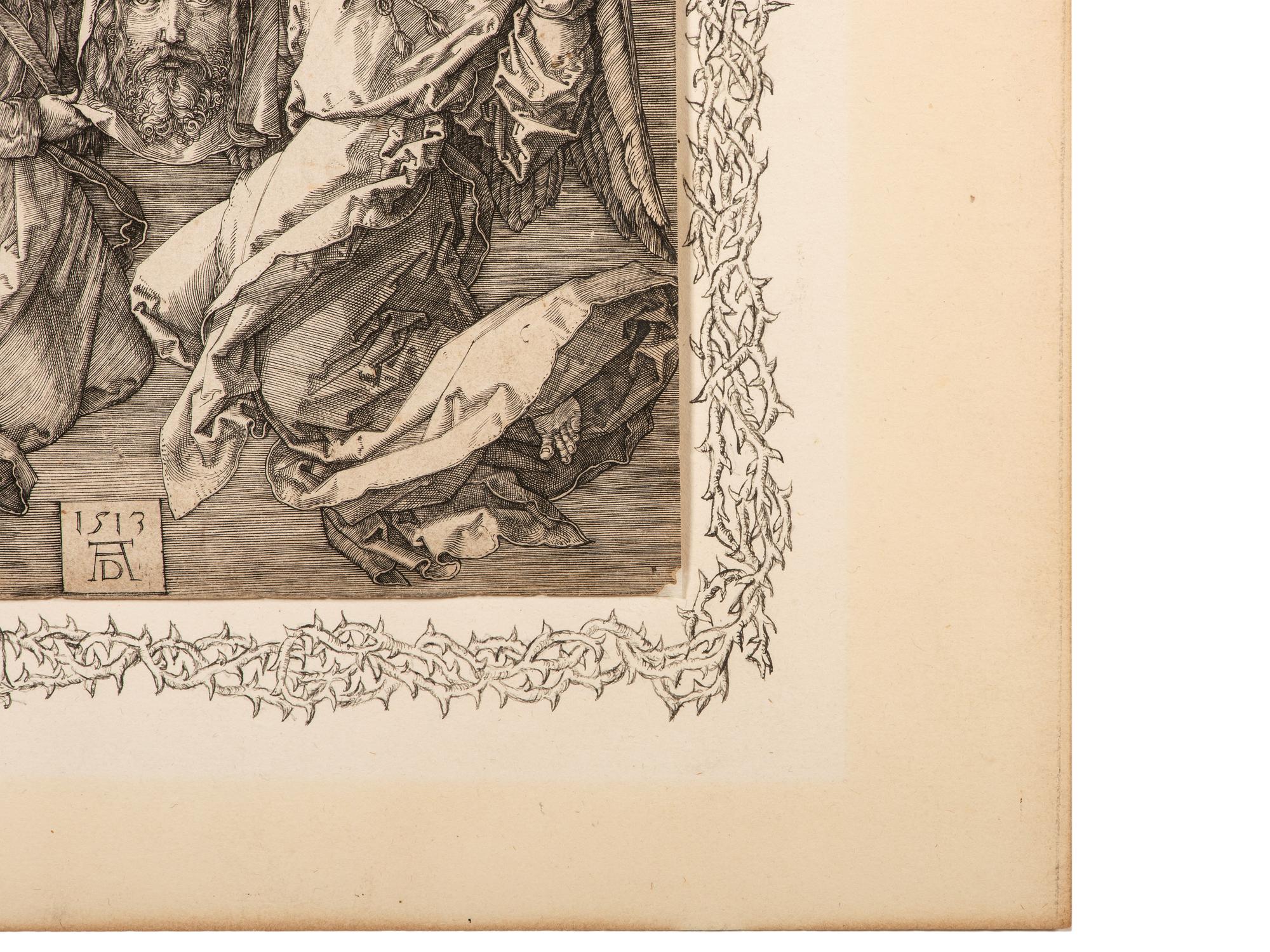 Sudarium Held by Two Angels